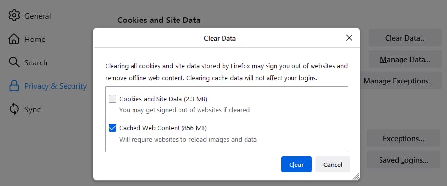 divigrid clear cache 19