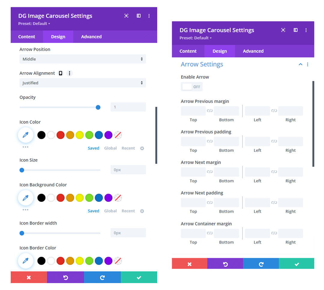 divigrid arrow