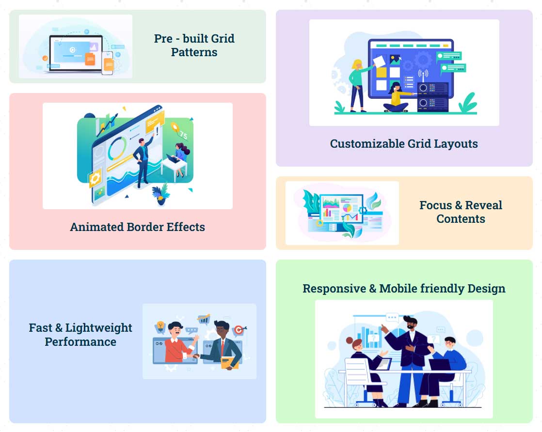 content grid module