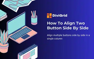 Align Divi Buttons Horizontally within a Column