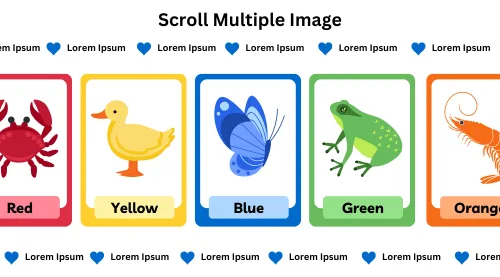 Scroll Multiple Image