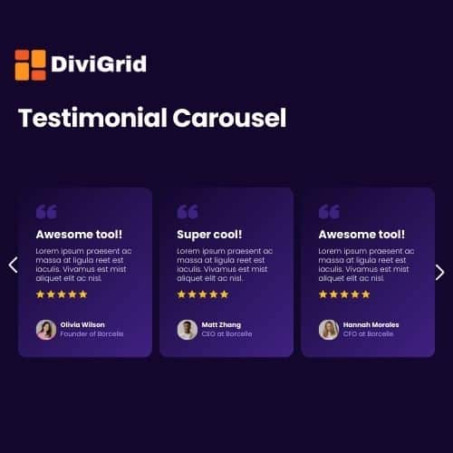 Testimonial Carousel